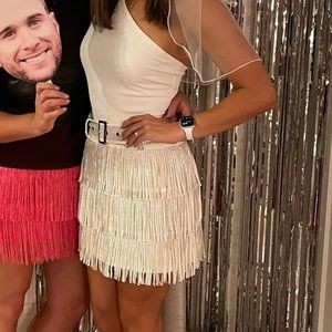Made in Memphis Fringe Skirt